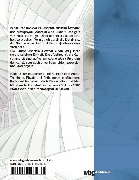 Produktbild: &Auml;sthetik und Metaphysik