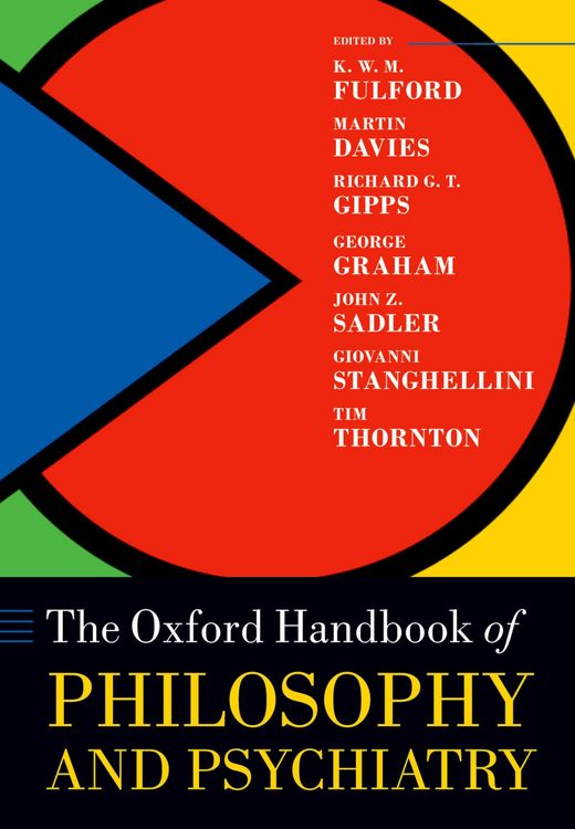 Produktbild: The Oxford Handbook of Philosophy and Psychiatry