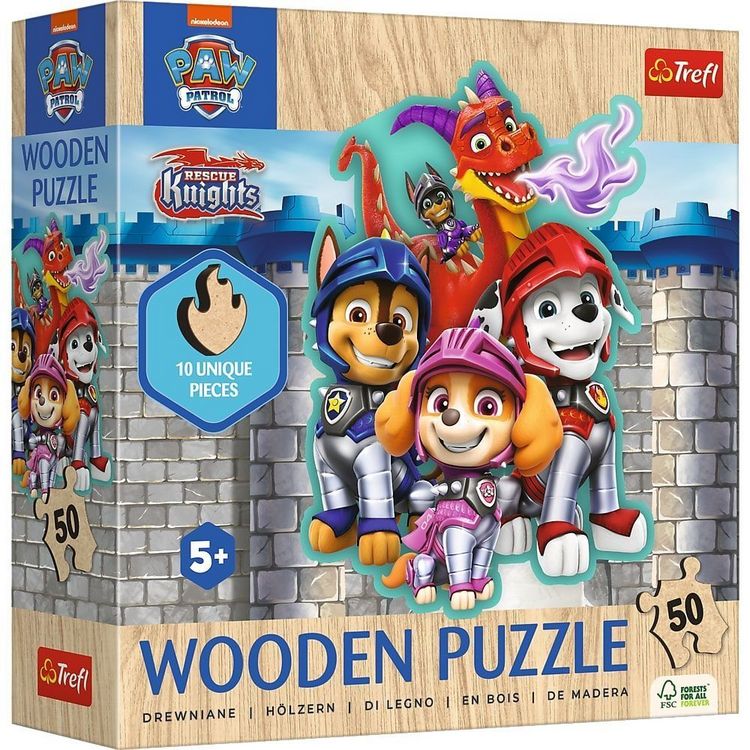 Produktbild: Holz Puzzle Junior 50 - Paw Patrol