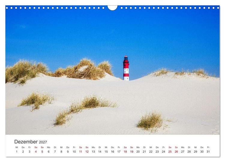 Produktbild: Amrum - Perle der Nordsee (Wandkalender 2027 DIN A3 quer), CALVENDO Monatskalender