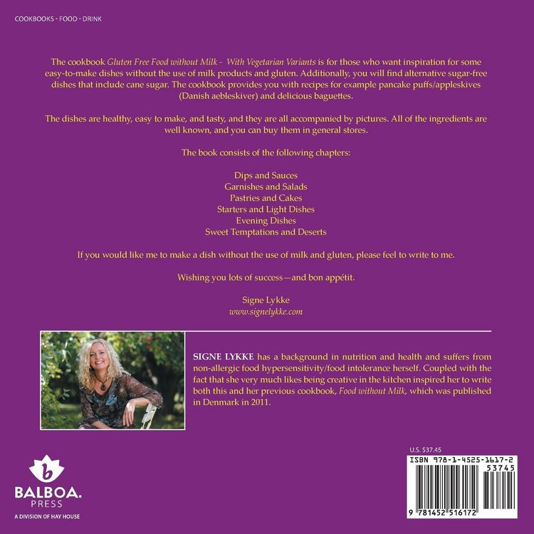 Produktbild: Gluten-Free Food Without Milk