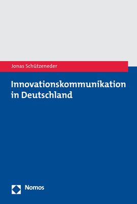 Produktbild: Innovationskommunikation in Deutschland