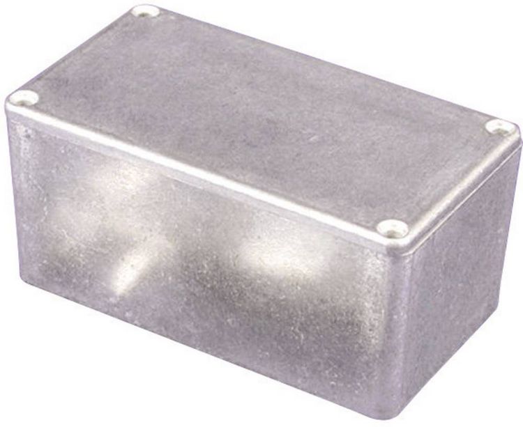 Produktbild: Hammond Electronics Universal-Geh&auml;use (L x B x H) 80 x 55 x 25mm Aluminium Aluminium 1St.