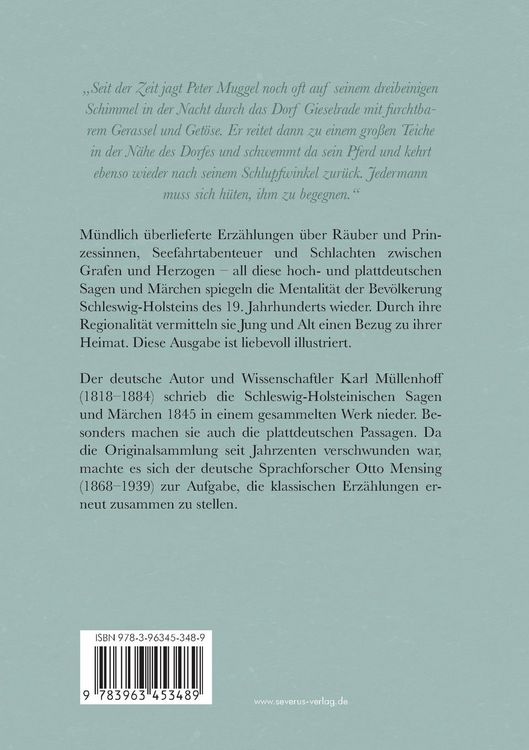 Produktbild: Sagen, M&auml;rchen und Lieder der Herzogt&uuml;mer Schleswig, Holstein und Lauenburg. Band II
