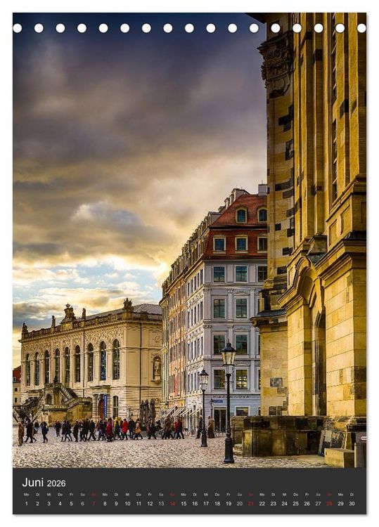 Produktbild: Mein Dresden (Tischkalender 2026 DIN A5 hoch), CALVENDO Monatskalender