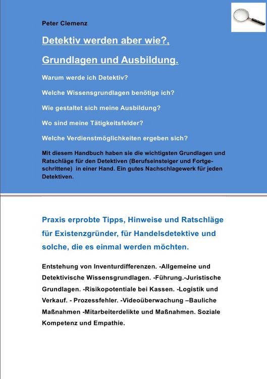 Produktbild: Inventurdifferenzen und Handelsdetektive / Detektiv werden aber wie Grundlagen und Ausbildung