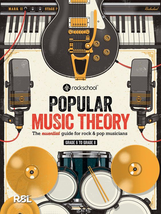 Produktbild: Rockschool Popular Music Theory Guidebook Grades 6 to 8