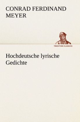 Produktbild: Hochdeutsche lyrische Gedichte