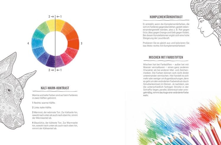 Produktbild: Inspiration Seelenbegleiter | 50 leuchtende Motive zum Ausmalen für spirituelle Kraft und Energie im Alltag