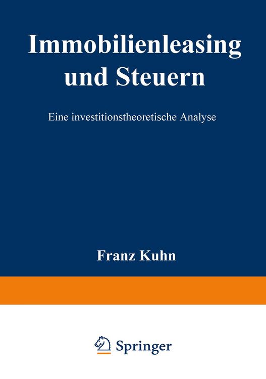 Produktbild: Immobilienleasing und Steuern