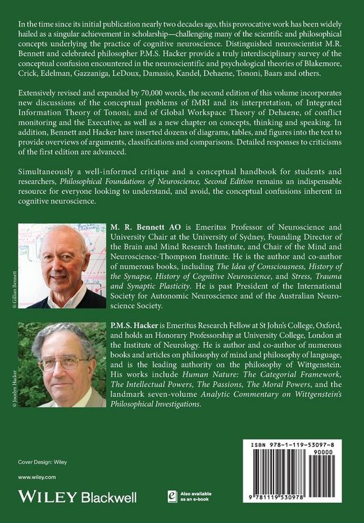 Produktbild: Philosophical Foundations of Neuroscience