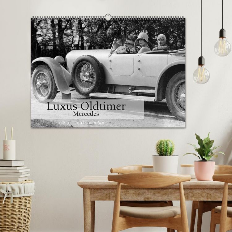 Produktbild: Luxus Oldtimer - Mercedes (Wandkalender 2026 DIN A2 quer), CALVENDO Monatskalender
