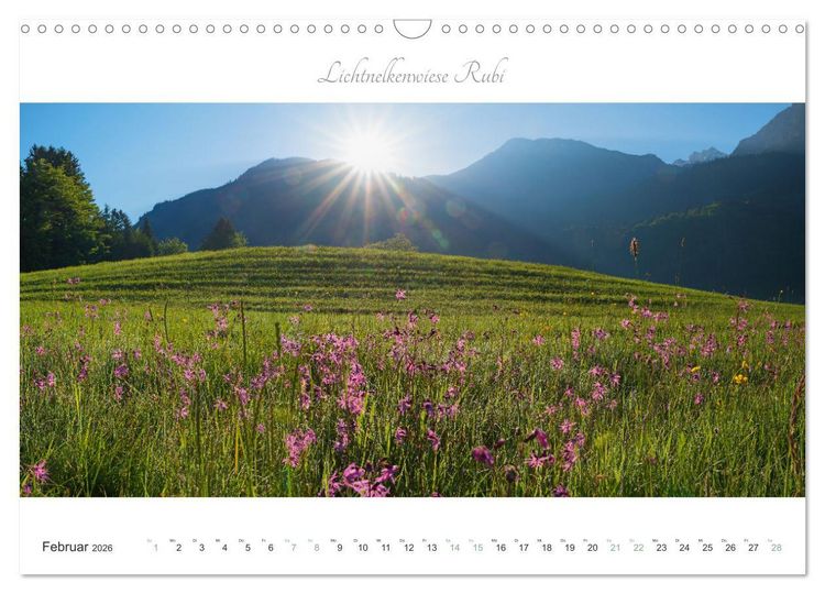 Produktbild: Wanderlust Oberstdorf (Wandkalender 2026 DIN A3 quer), CALVENDO Monatskalender
