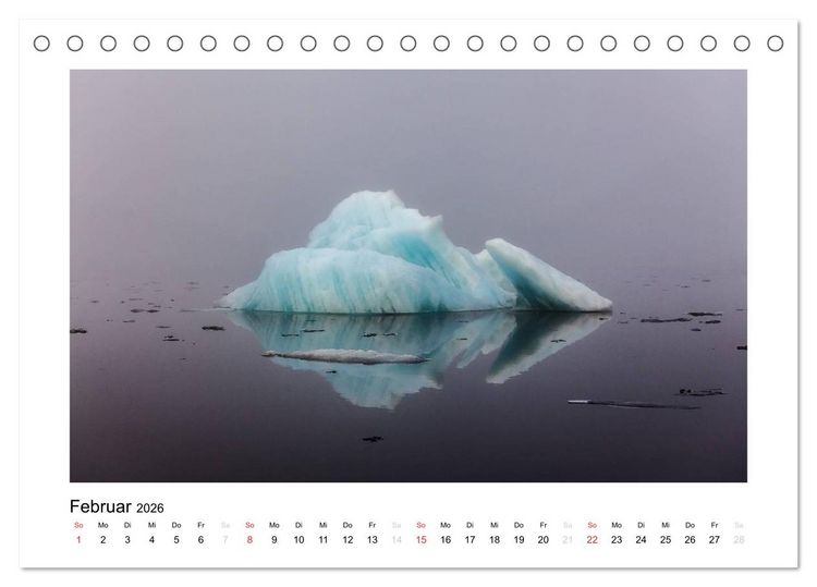Produktbild: Magisches Island (Tischkalender 2026 DIN A5 quer), CALVENDO Monatskalender