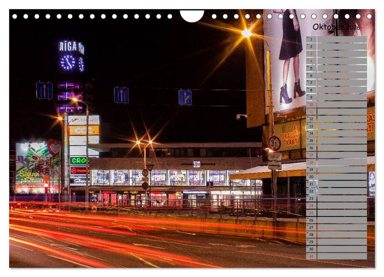 Produktbild: Lettland - Streifz&uuml;ge durch das mittlere Baltikum (Wandkalender 2026 DIN A4 quer), CALVENDO Monatskalender