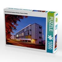 Produktbild: CALVENDO Puzzle Das ber&uuml;hmte Bauhaus Dessau, Dessau-Ro&szlig;lau 1000 Teile Lege-Gr&ouml;&szlig;e 64 x 48 cm Foto-Puzzle Bild von Prime Selection