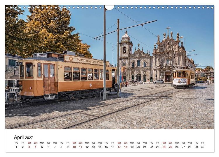 Produktbild: Wonderful Portugal (Wall Calendar 2027 DIN A3 landscape), CALVENDO 12 Month Wall Calendar