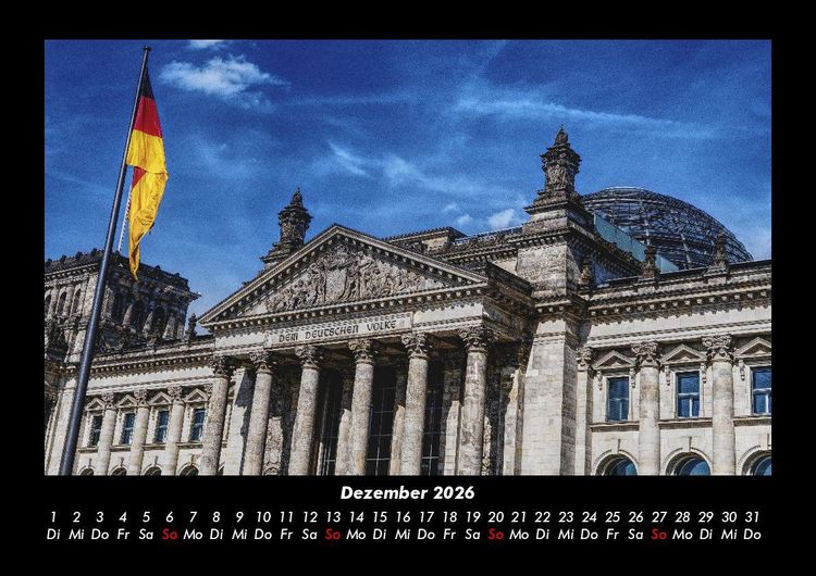 Produktbild: Berlin 2026 Fotokalender DIN A3