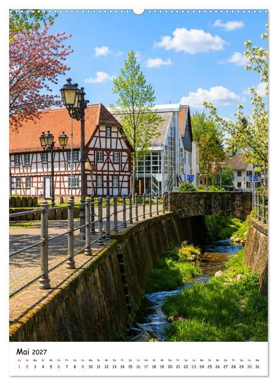 Produktbild: Eschborn - Impressionen (Wandkalender 2027 DIN A2 hoch), CALVENDO Monatskalender