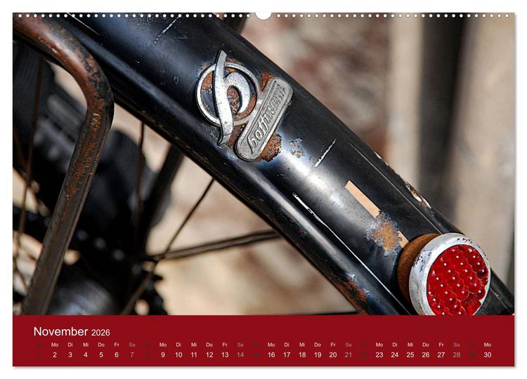 Produktbild: Das Fahrrad 2026 (hochwertiger Premium Wandkalender 2026 DIN A2 quer), Kunstdruck in Hochglanz