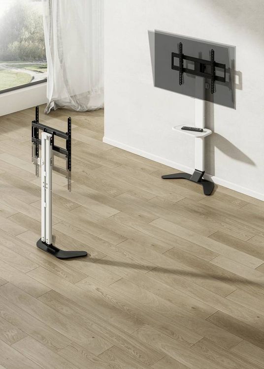 Produktbild: SpeaKa Professional SP-TVS-600 TV-Standfu&szlig; 94,0 cm (37") - 218,4 cm (86&rdquo;) Bodenst&auml;nder, Boden-Wand, H&ouml;henverstellbar