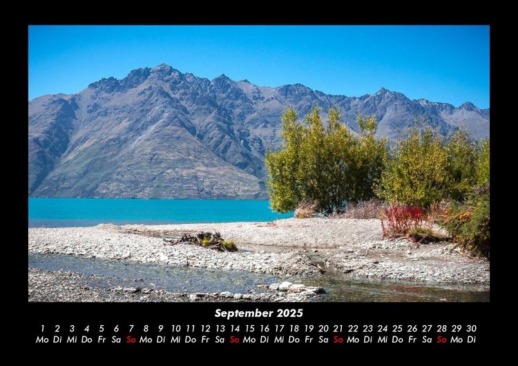 Produktbild: Die Seen der Erde 2025 Fotokalender DIN A3