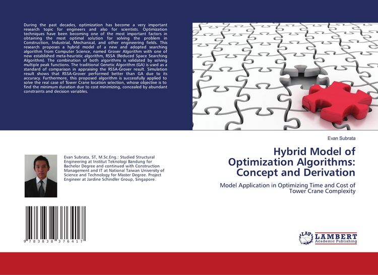 Produktbild: Hybrid Model of Optimization Algorithms: Concept and Derivation