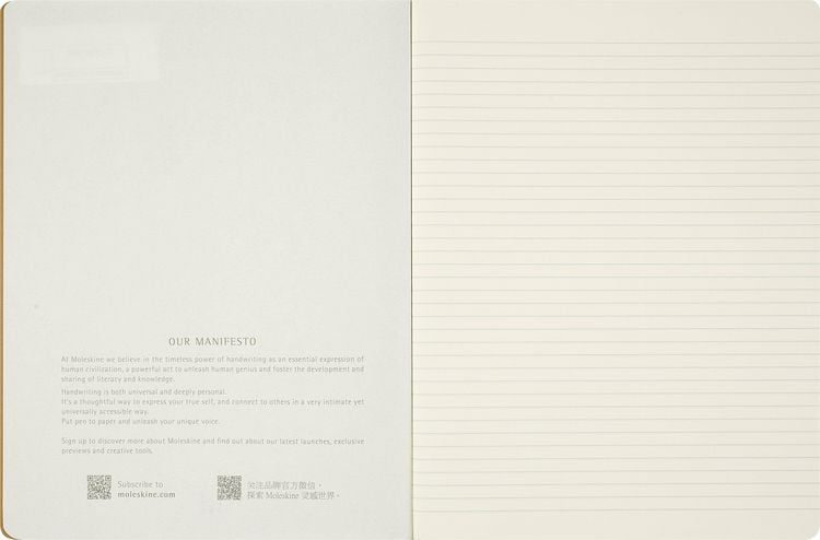 Produktbild: Moleskine Alice im Wunderland Cahier XL (3er-Set), liniert, weicher Einband