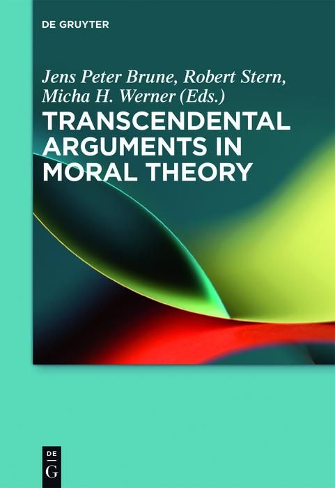 Produktbild: Transcendental Arguments in Moral Theory