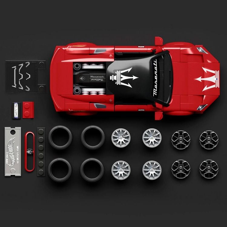 Produktbild: Mattel Brick Shop HW SPEED SERIES MASERATI