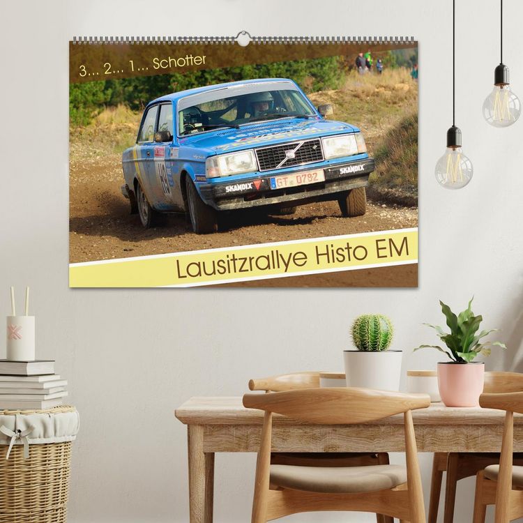 Produktbild: Lausitzrallye Histo EM (Wandkalender 2026 DIN A2 quer), CALVENDO Monatskalender