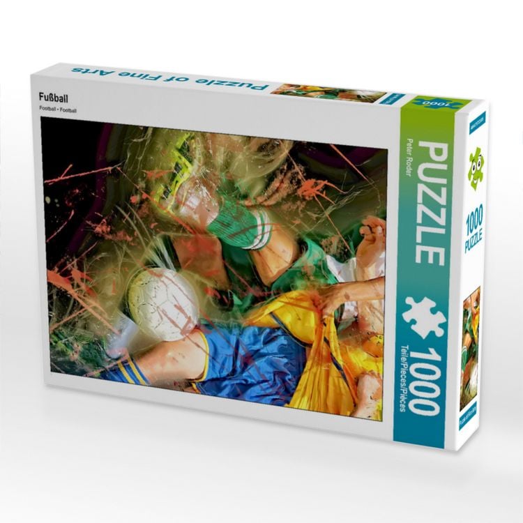 Produktbild: CALVENDO Puzzle Fu&szlig;ball 1000 Teile Lege-Gr&ouml;&szlig;e 480 x 640 cm Foto-Puzzle Bild von Peter Roder