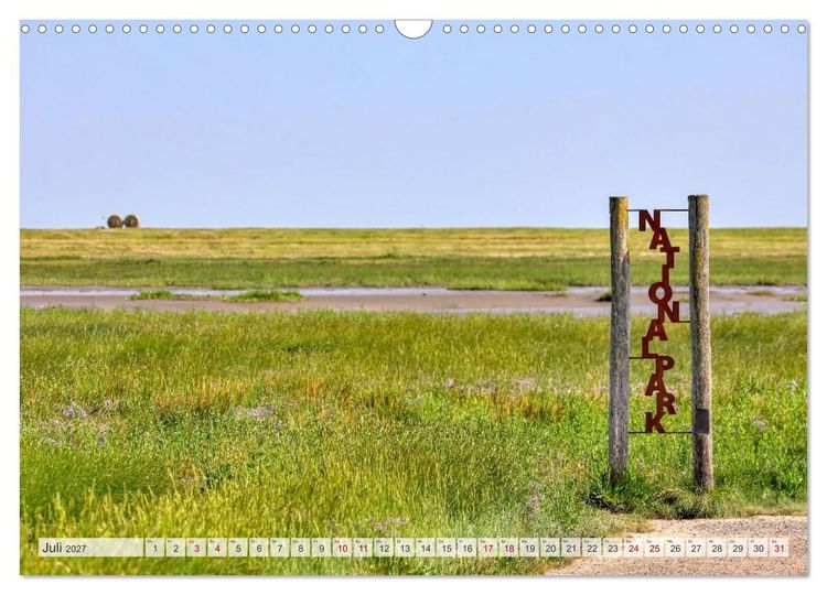 Produktbild: K&uuml;stenzauber Butjadingen (Wandkalender 2027 DIN A3 quer), CALVENDO Monatskalender