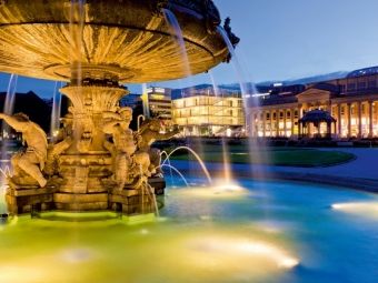 Produktbild: CALVENDO Puzzle Schlossplatz in Stuttgart | 1000 Teile Lege-Gr&ouml;&szlig;e 64x48cm Foto-Puzzle f&uuml;r gl&uuml;ckliche Stunden