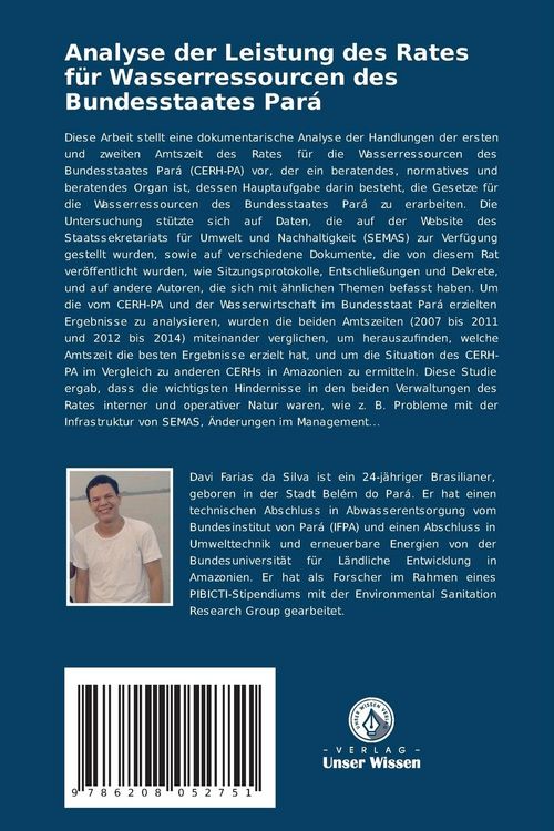 Produktbild: Analyse der Leistung des Rates f&uuml;r Wasserressourcen des Bundesstaates Par&aacute;