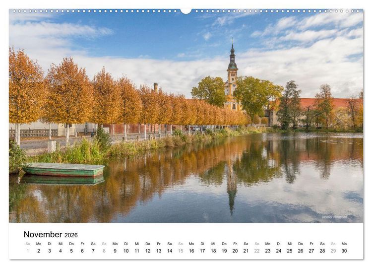 Produktbild: Die Lausitz - Region im Wandel (Wandkalender 2026 DIN A2 quer), CALVENDO Monatskalender