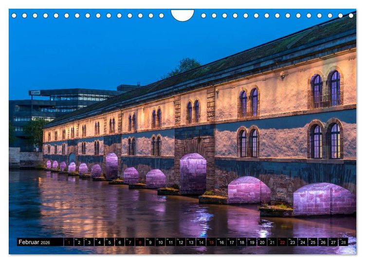 Produktbild: Frankreich - Strasbourg (Wandkalender 2026 DIN A4 quer), CALVENDO Monatskalender