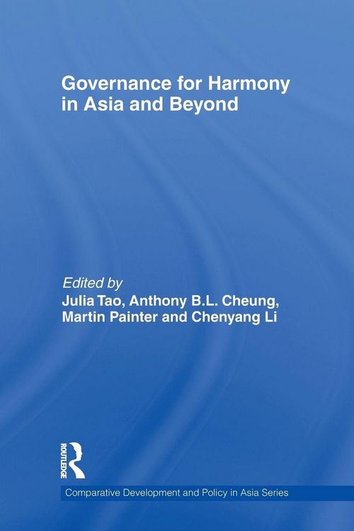 Produktbild: Governance for Harmony in Asia and Beyond