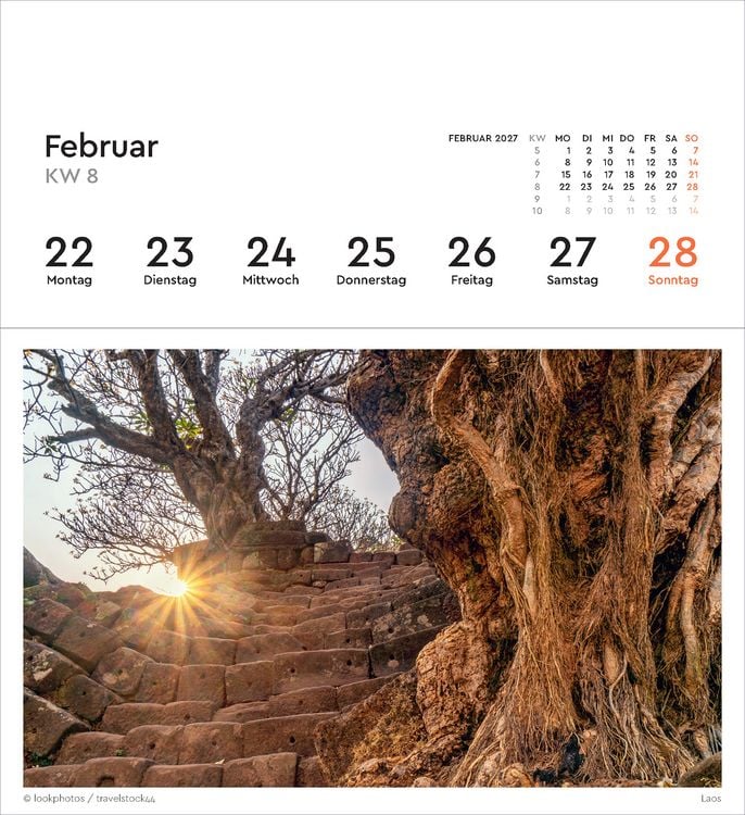 Produktbild: Alte B&auml;ume - KUNTH Postkartenkalender 2027