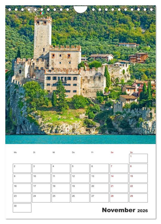 Produktbild: Malcesine am Gardasee - Impressionen (Wandkalender 2026 DIN A4 hoch), CALVENDO Monatskalender