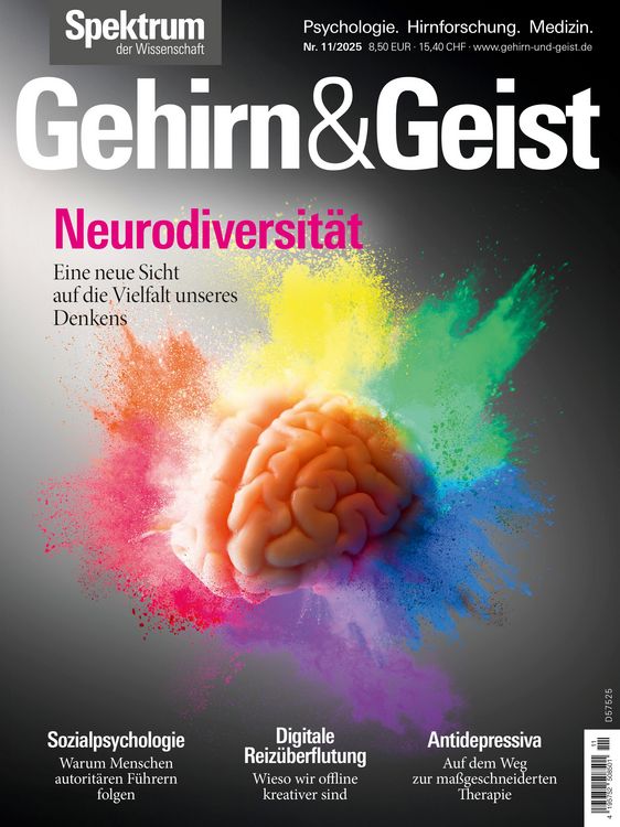 Produktbild: Gehirn&Geist 11/2025 Neurodiversit&auml;t