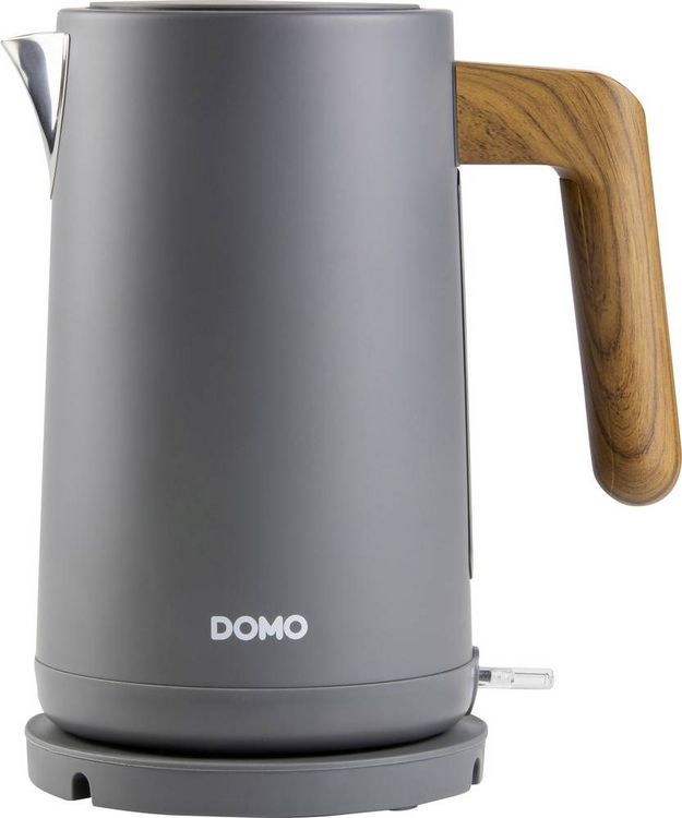 Produktbild: DOMO WASSERKOCHER Wasserkocher Matt Grau Fassungsverm&ouml;gen: 1.7l