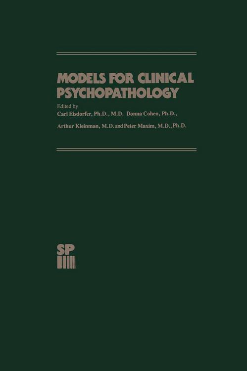 Produktbild: Models for Clinical Psychopathology