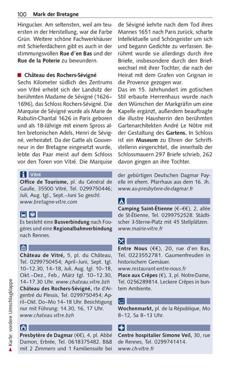 Produktbild: TRESCHER Reiseführer Bretagne