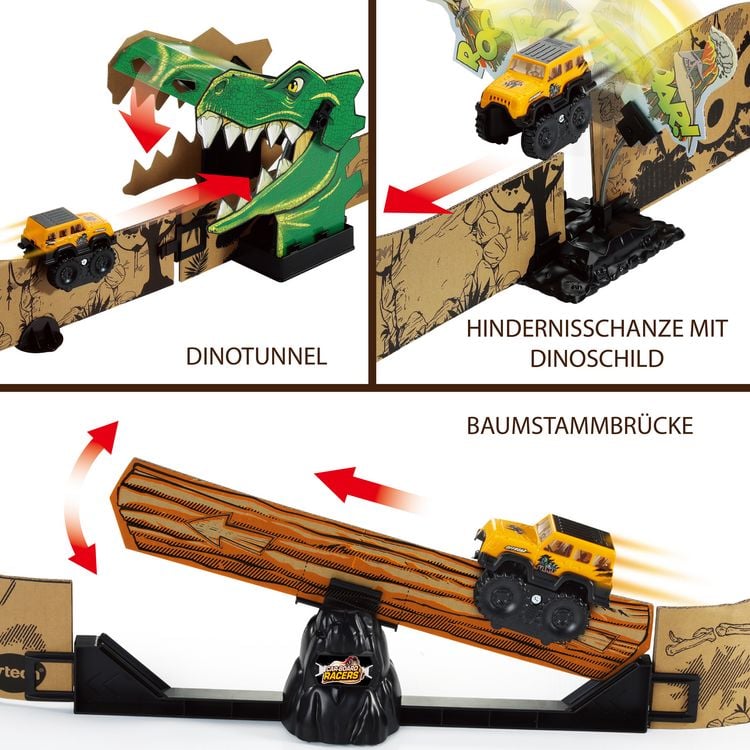 Produktbild: Car-Board Racers - Dino-Adventure Set