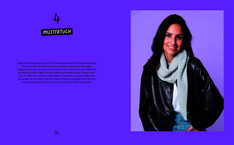 Produktbild: Love to knit: Stricken lernen mit Mini-T&uuml;chern von @maschenfein