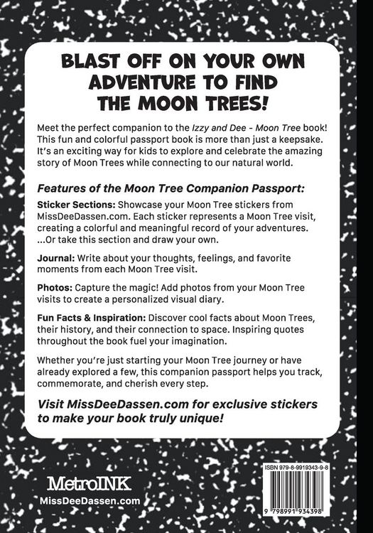 Produktbild: Izzy and Dee Adventures - The Moon Tree Companion Passport