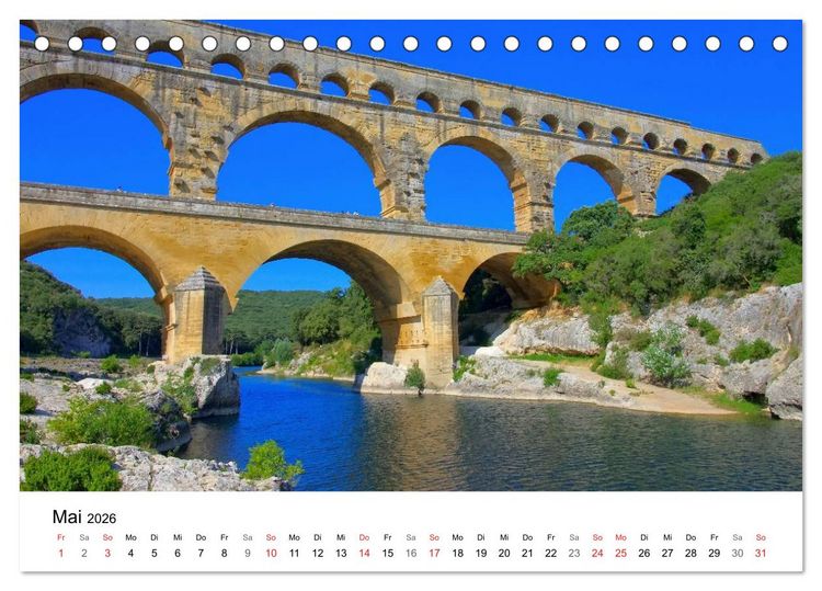 Produktbild: Provence - Zwischen Meer und Alpen (Tischkalender 2026 DIN A5 quer), CALVENDO Monatskalender