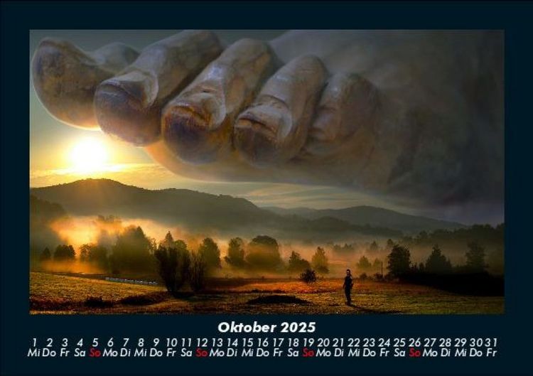 Produktbild: Mit Fantasy durch's Jahr 2025 Fotokalender DIN A5