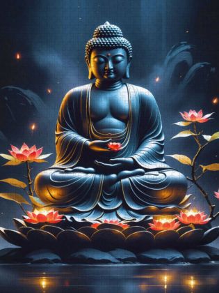 Produktbild: CALVENDO Puzzle Buddha | 2000 Teile Lege-Gr&ouml;&szlig;e 90x67cm Foto-Puzzle f&uuml;r gl&uuml;ckliche Stunden